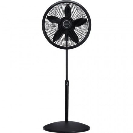 Lasko 18 inch Black Pedestal Fan                            