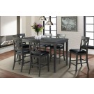 Alex 7-pc Grey Counter Height Dining Set                                          