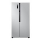 LG 18 cu ft Silver Side-by-Side Inverter Refrigerator                             