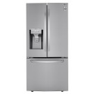 LG 25 cu ft French Door Silver Refrigerator w/Dispenser     