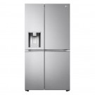 LG 24 cu ft SXS Door-In-Door Silver Refrigerator            