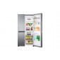 LG 24 cu ft Side-by-Side Silver Refrigerator                